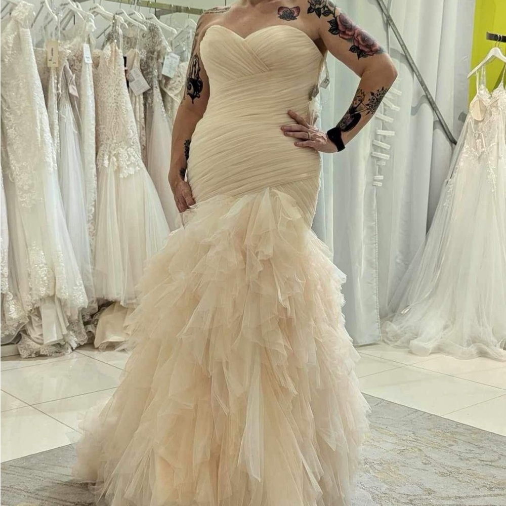 Mari Lee size 14 mermaid bridal gown